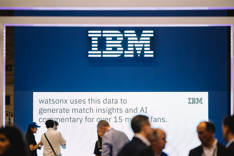 IBM Partner booth Web Summit 2024